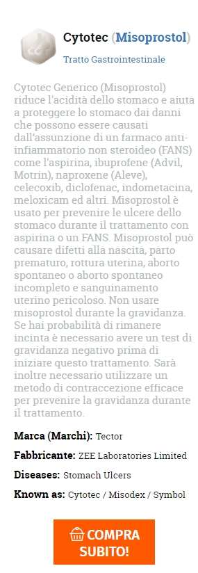 acquista pillole di Misoprostol online