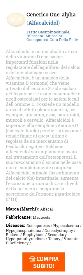 👉Alfacalcidol consegna il giorno successivo💊