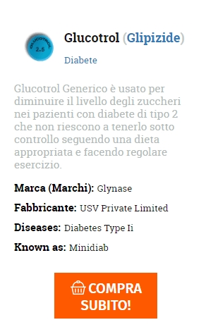 acquistare pillole di marca Glucotrol