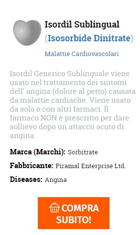 Isordil Sublingual migliore in vendita