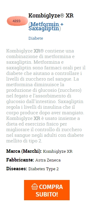 acquistare pillole di Metformin + Saxagliptin generico