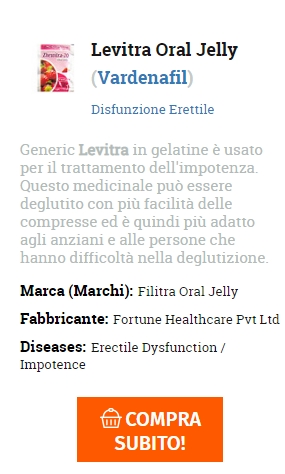 quanto costa Levitra Oral Jelly