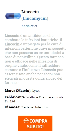 Lincocin generico più economico