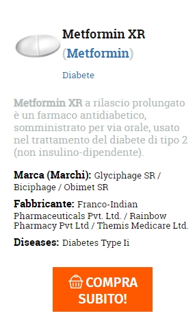 Metformin XR di marca per ordine