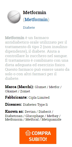 acquista il prezzo del Metformin