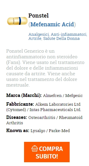 quanto costa il Mefenamic Acid