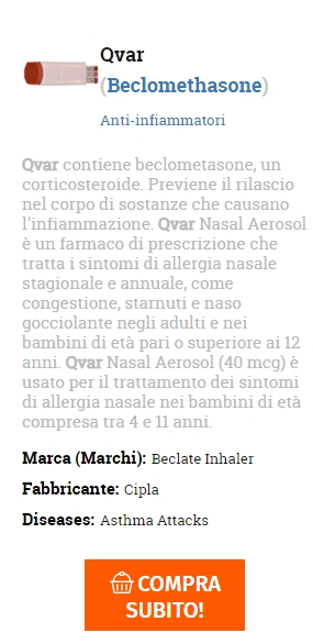 acquista il prezzo del Beclomethasone