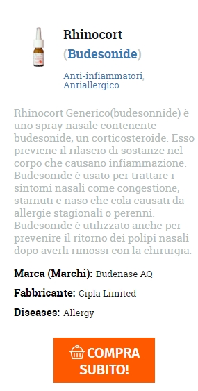 Budesonide compresse in vendita