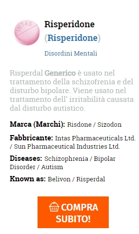 Risperidone pillole in vendita