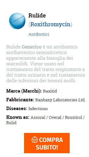 Roxithromycin di marca a buon mercato