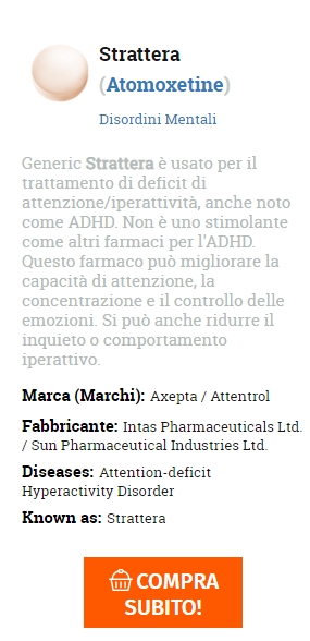 acquistare pillole Atomoxetine a buon mercato