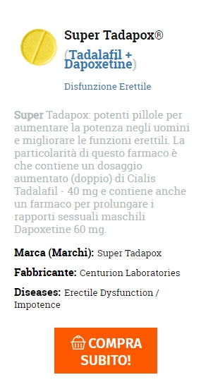 Super Tadapox acquisto generico