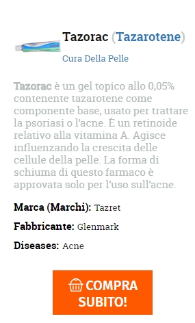 Tazorac generico più economico