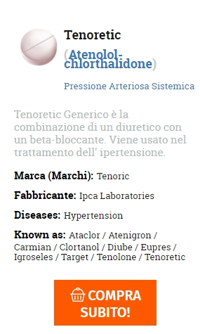 Atenolol-Chlorthalidone compresse in vendita