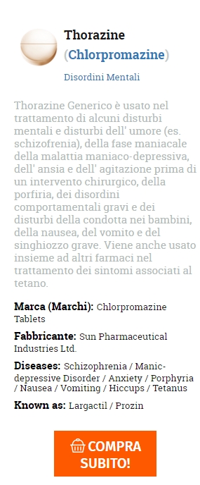 sconto Thorazine generico