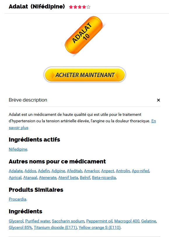 Où acheter des Adalat à bordeaux in Marmet, WV