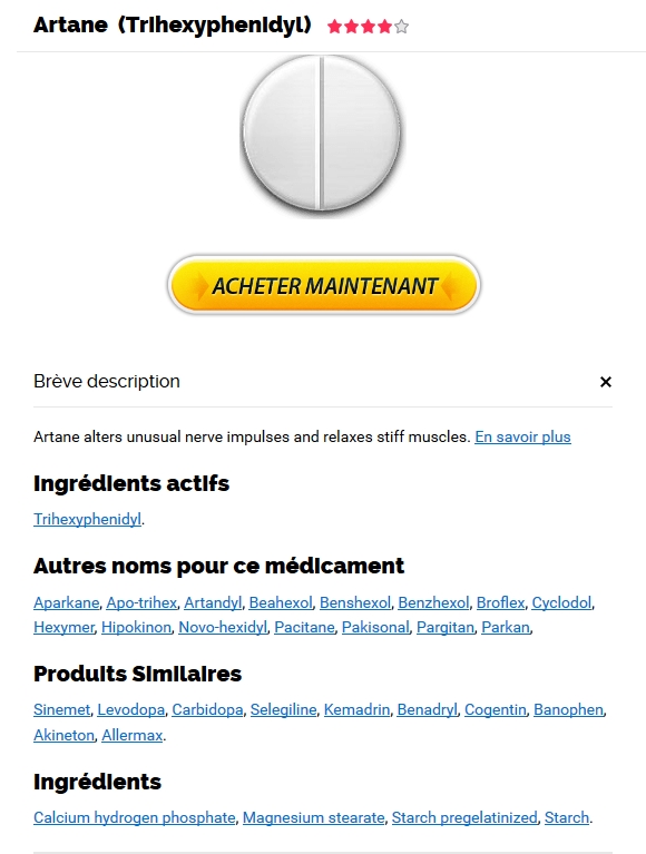 Pharmacie la moins chère pour acheter du Artane 2 mg in Kankakee, IL