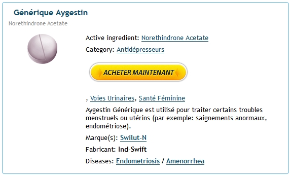 Achat de pilules génériques Aygestin 5 mg in Griffin, GA