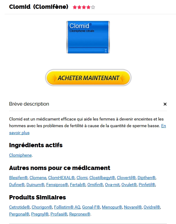 Où acheter du Clomid 25 mg générique en ligne in Holland, OH