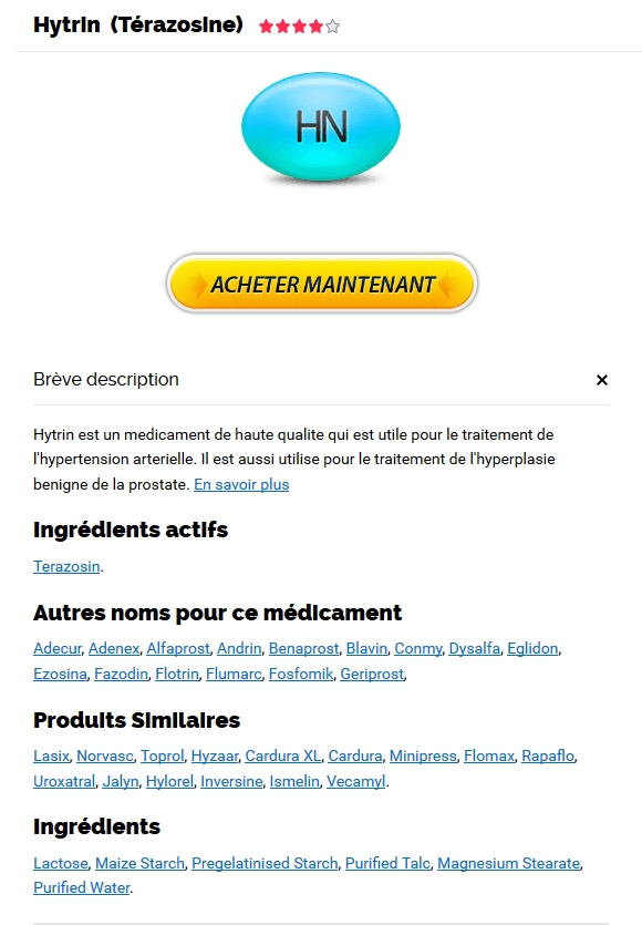 Prix Hytrin Generique