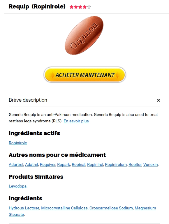 Achat de pilules génériques de Requip 0.25 mg in New Miami, OH