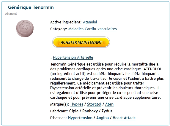 Tenormin 100 mg meilleur ordre in Porterdale, GA