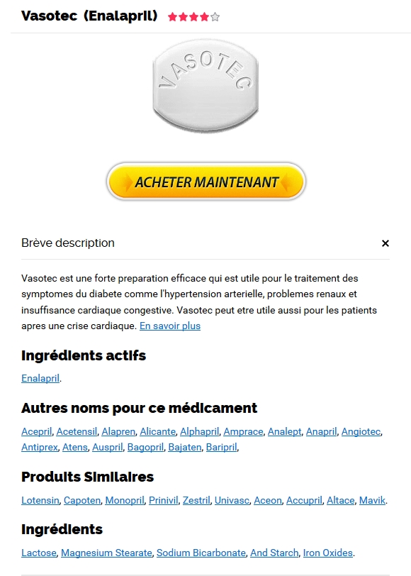 Vasotec Quotidien. Meilleure offre sur les médicaments génériques. Envoie Rapide