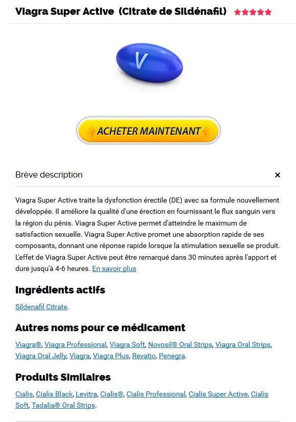 Le Viagra Super Active Prix