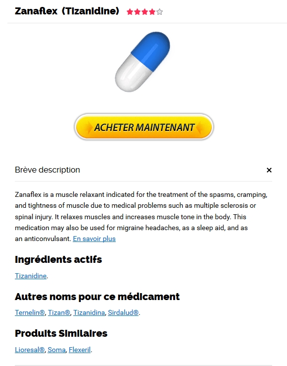 Pas De Médicaments Sur Ordonnance. Tizanidine Online France. Réductions et la livraison gratuite appliquée