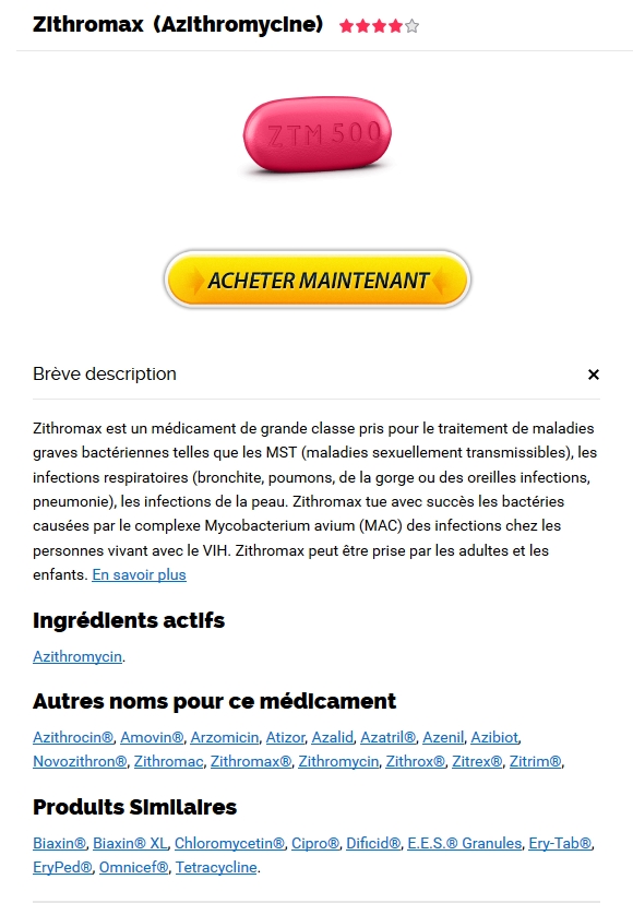 Prix azithromycin