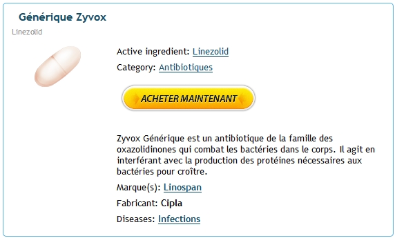 Zyvox Pas Cher Livraison Rapide. Meilleurs Prix pour tous les clients. Pharmacie Web