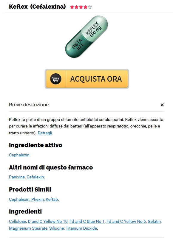 Marca Keflex – Le vendite e pillole gratis con ogni ordine