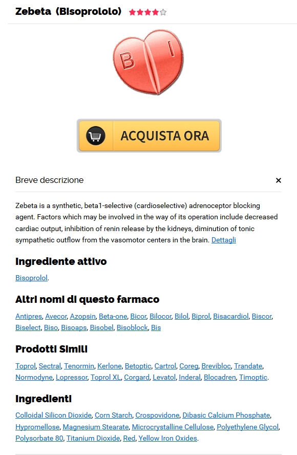 Acquistare Zebeta Online In Sicurezza. BTC accettate